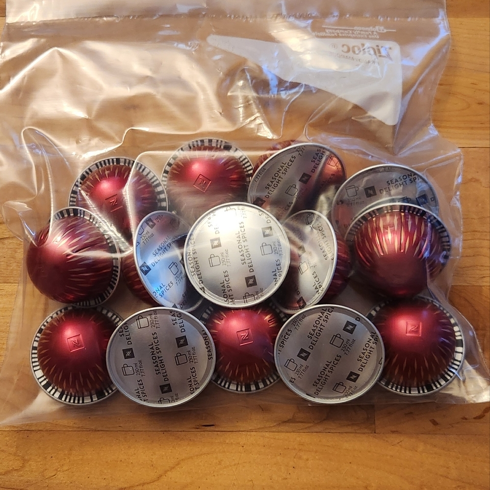 Vertuo seasonal spice capsules